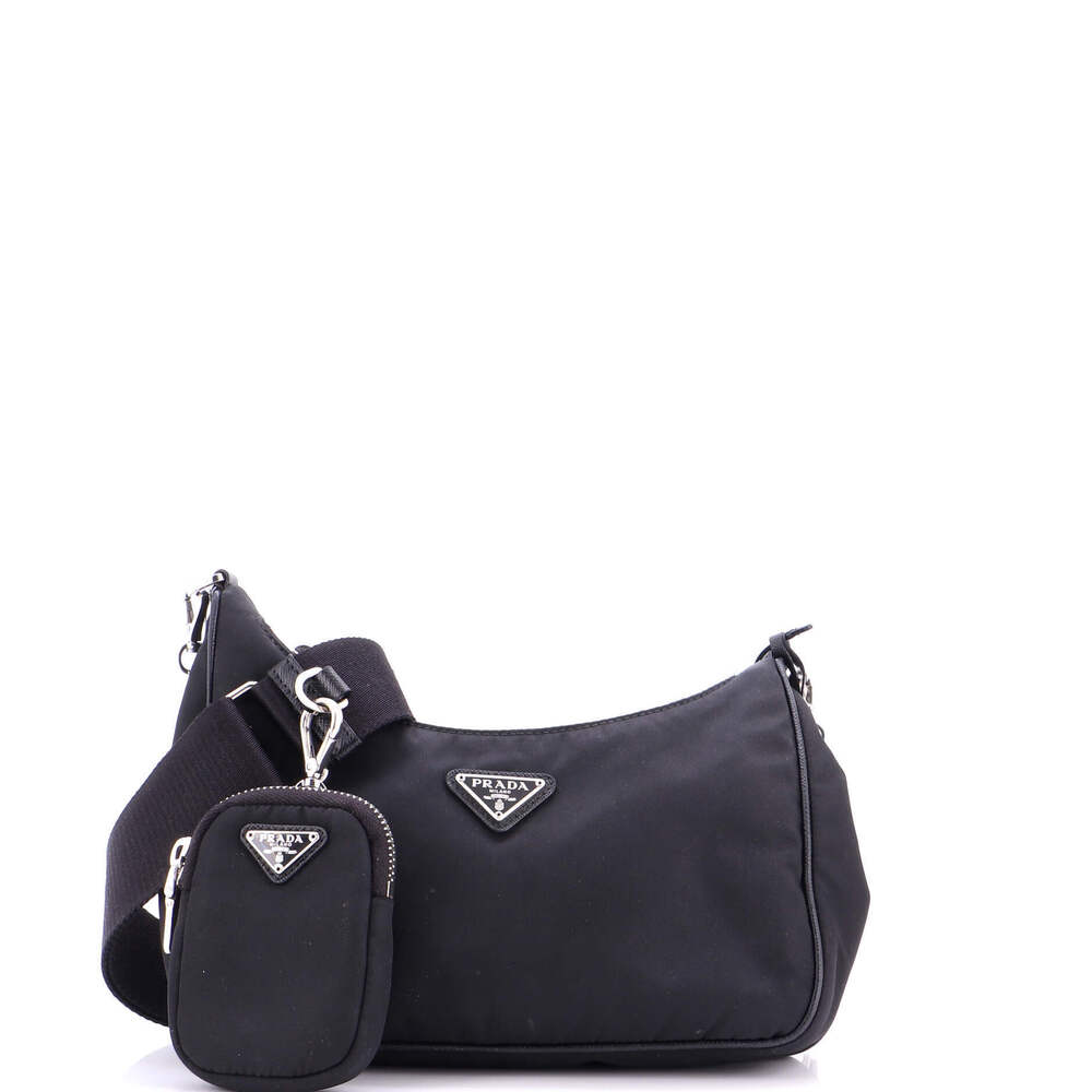 Prada Small Re-Edition 2005 Shoulder Bag Tessuto